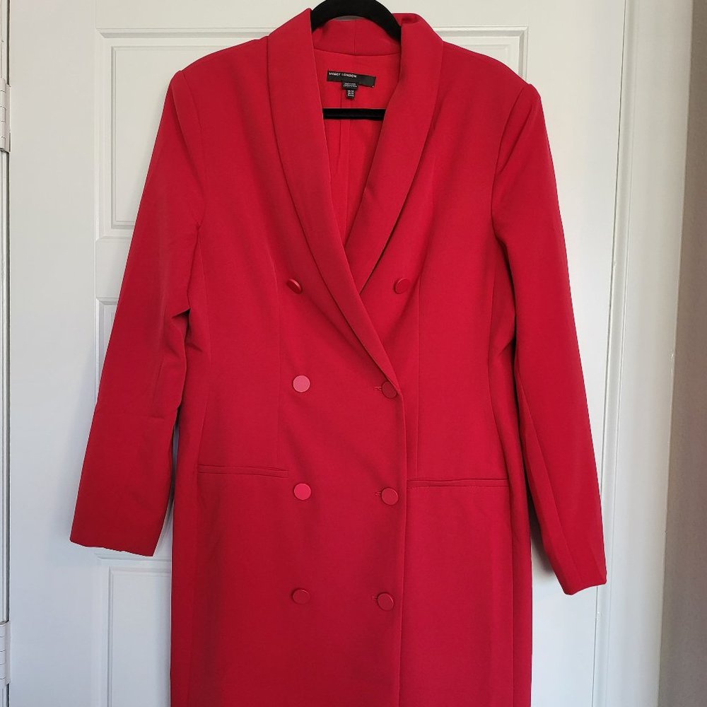 Maggy London coat dress, sz 14